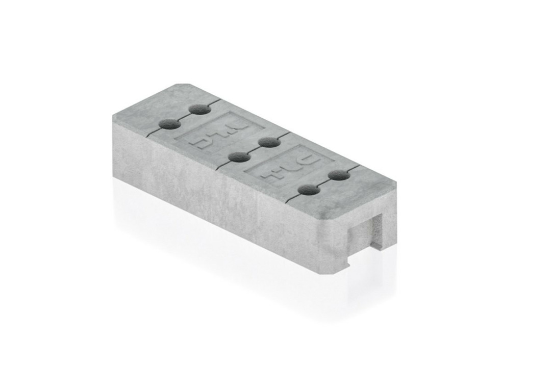 Betónový podstavec mobilného plotu