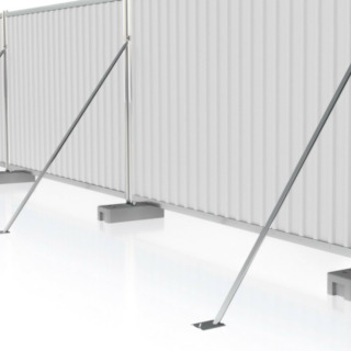 Vzpera mobilného plotu P-1